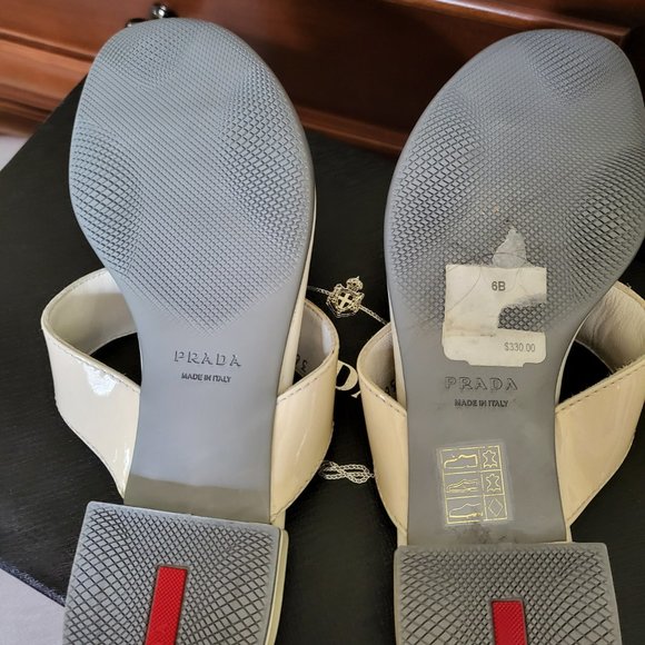 Prada Leather Sandals - Picture 4 of 10